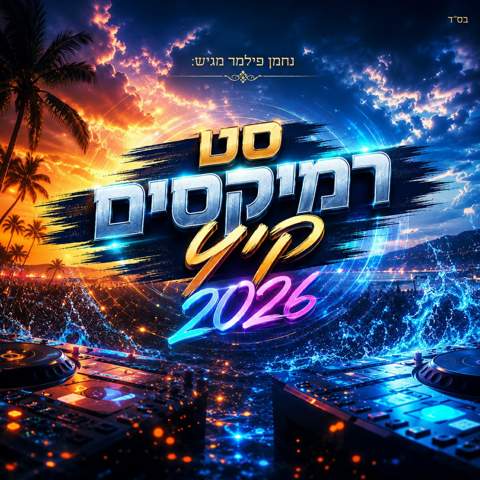 עטיפת האלבום של נחמן פילמר - סט רמיקסים קיץ 2026
