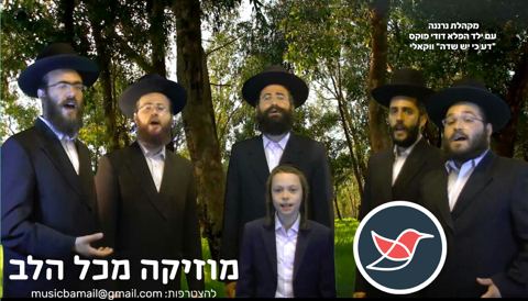 עטיפת האלבום של 04 מקהלת נרננה וילד הפלא דודי פוקס – דע כי יש שדה