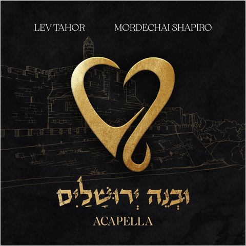 עטיפת האלבום של לב טהור & מרדכי שפירא - ובנה ירושלים - ווקאלי