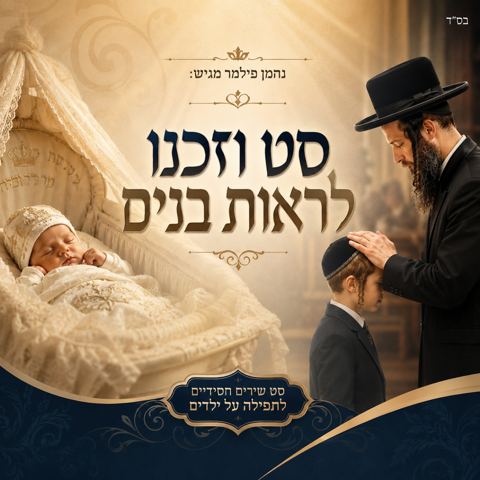 עטיפת האלבום של נחמן פילמר - סט וזכנו לראות בנים