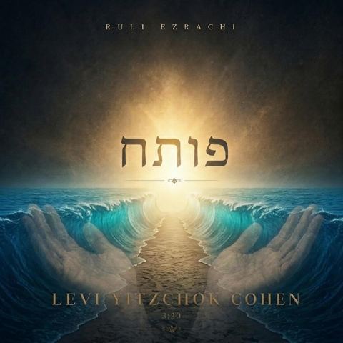 עטיפת האלבום של לוי יצחק כהן - פותח