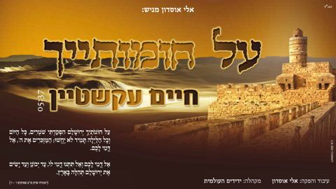 עטיפת האלבום של על חומותייך