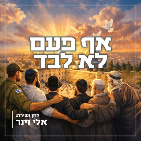 עטיפת האלבום של אלי וינר - אף פעם לא לבד
