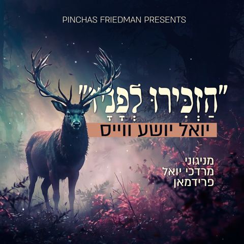 עטיפת האלבום של יואל יושע ווייס - הזכירו לפניו