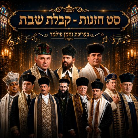 עטיפת האלבום של נחמן פילמר - סט חזנות - קבלת שבת