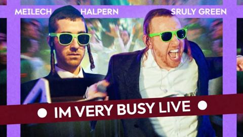 עטיפת האלבום של שרולי גרין & מקהלת מנגן - Im Very Busy Live