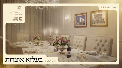 עטיפת האלבום של ישעי' לברון, ירמיה דמן, משה דמן, יוסף צבי ברייער - בעלזא אוצרות - ליל שבת