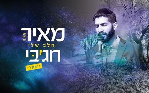 עטיפת האלבום של מאיר חג'בי - הלב שלי (ישי ריבו) - ווקאלי
