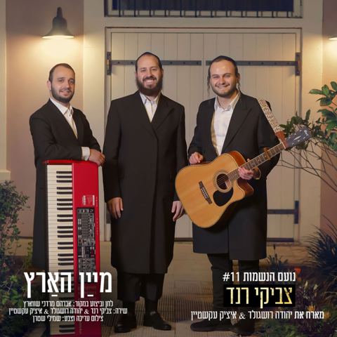 עטיפת האלבום של צביקי רנד, יהודה רושגולד, איציק עקשטיין - מיין הארץ