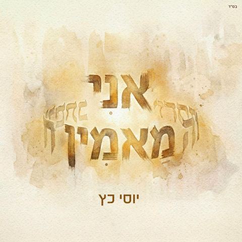 עטיפת האלבום של יוסי כץ - אני מאמין