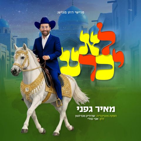 עטיפת האלבום של מאיר גפני - לא יכרע
