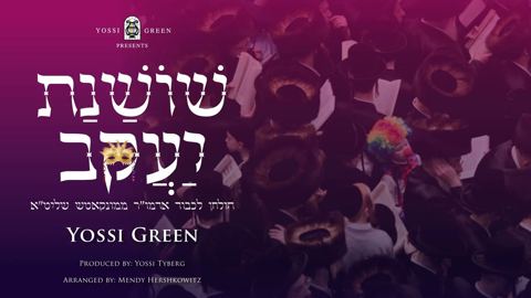 עטיפת האלבום של יוסי גרין - שושנת יעקב