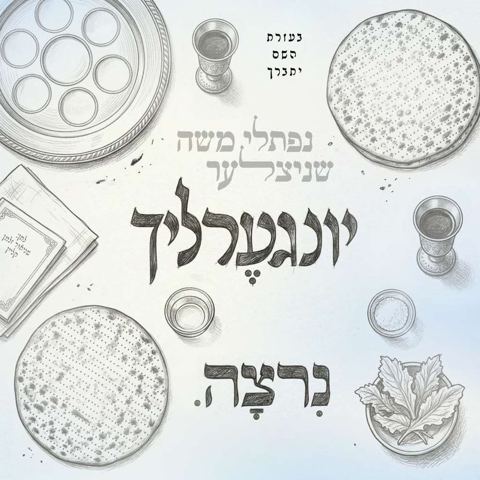 עטיפת האלבום של נפתלי משה שניצלער & יונגערליך - נרצה