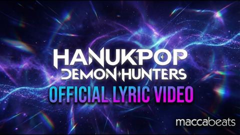 עטיפת האלבום של מכביט'ס - HanuKpop Demon Hunters
