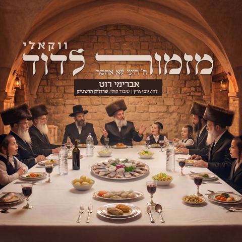 עטיפת האלבום של אברימי רוט - מזמור לדוד - ווקאלי