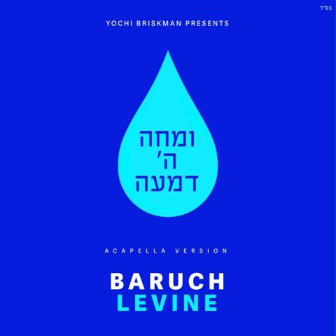 עטיפת האלבום של ברוך לוין - ומחה ה' דמעה - ווקאלי