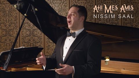 עטיפת האלבום של נסים סאאל - Ah! Mes Amis