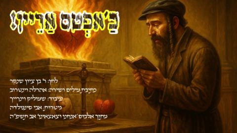 עטיפת האלבום של אהרל'ה וינטרוב - כ'אפטס אריין