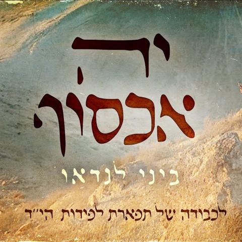 עטיפת האלבום של ביני לנדאו - יה אכסוף