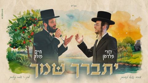 עטיפת האלבום של דודי פלדמן & חיים פולק - יתברך שמך
